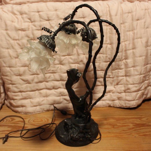 Antique Bronze Auguste Moreau French Nude Topless - Picture 9 of 16